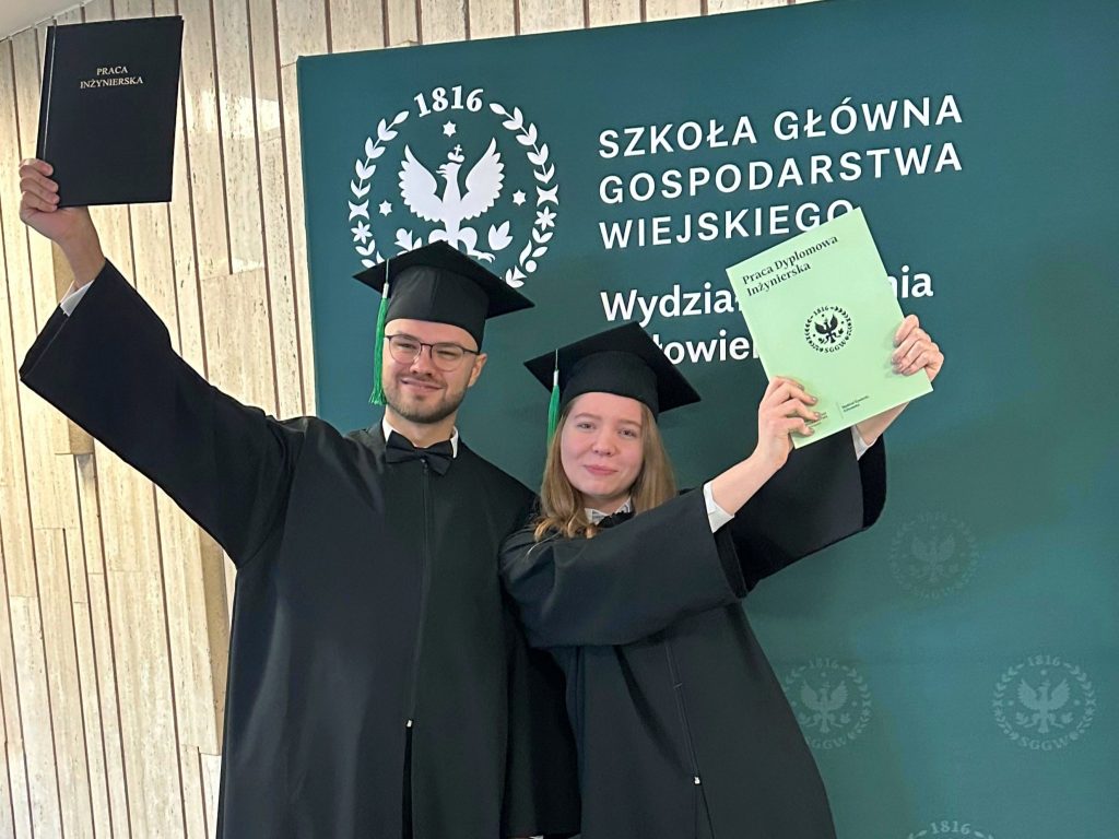 studenci Wydziału Żywienia Człowieka, obrony